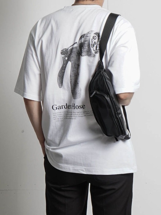 가든호스 오버핏 티셔츠 (2colors)더메이데이